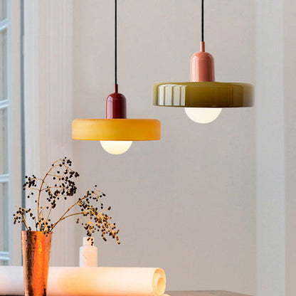 Pendant Light with Glass Shade