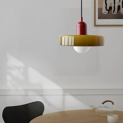 Pendant Light with Glass Shade
