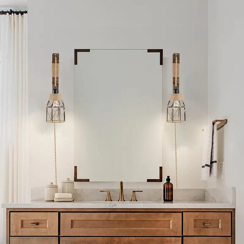 Plug-In Wall Lamp Set