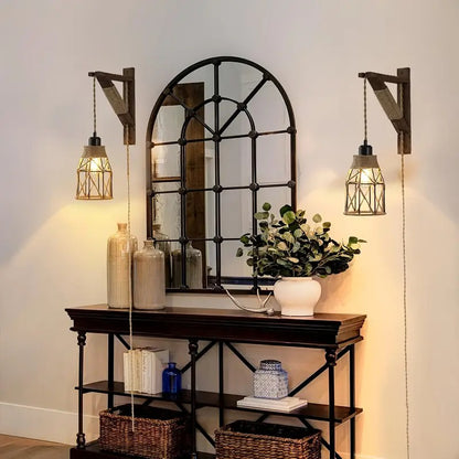 Plug-In Wall Lamp Set