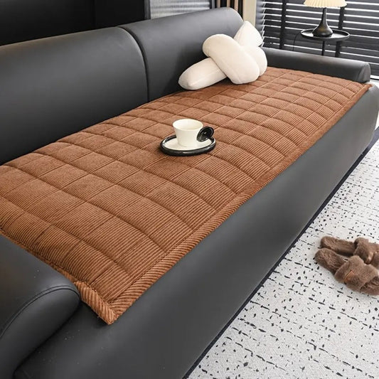 Soft Quilted Sofa Cover Mat for Furniture Protection