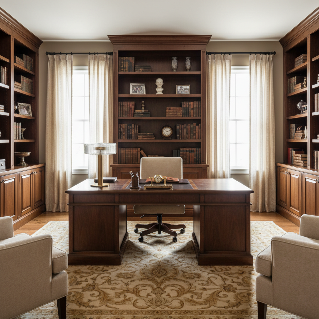 Ribbed Glass Carousel Table Lamp