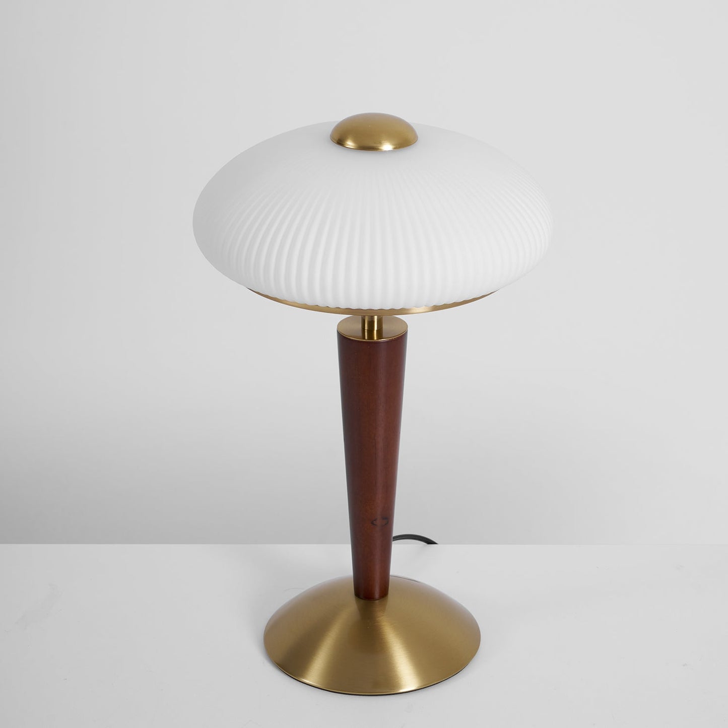 Table Lamp with Umbrella Shade