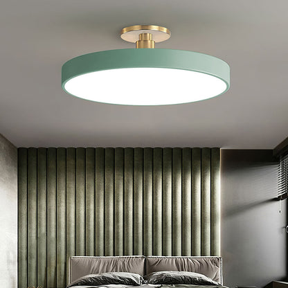 Round Flush Mount Ceiling Light