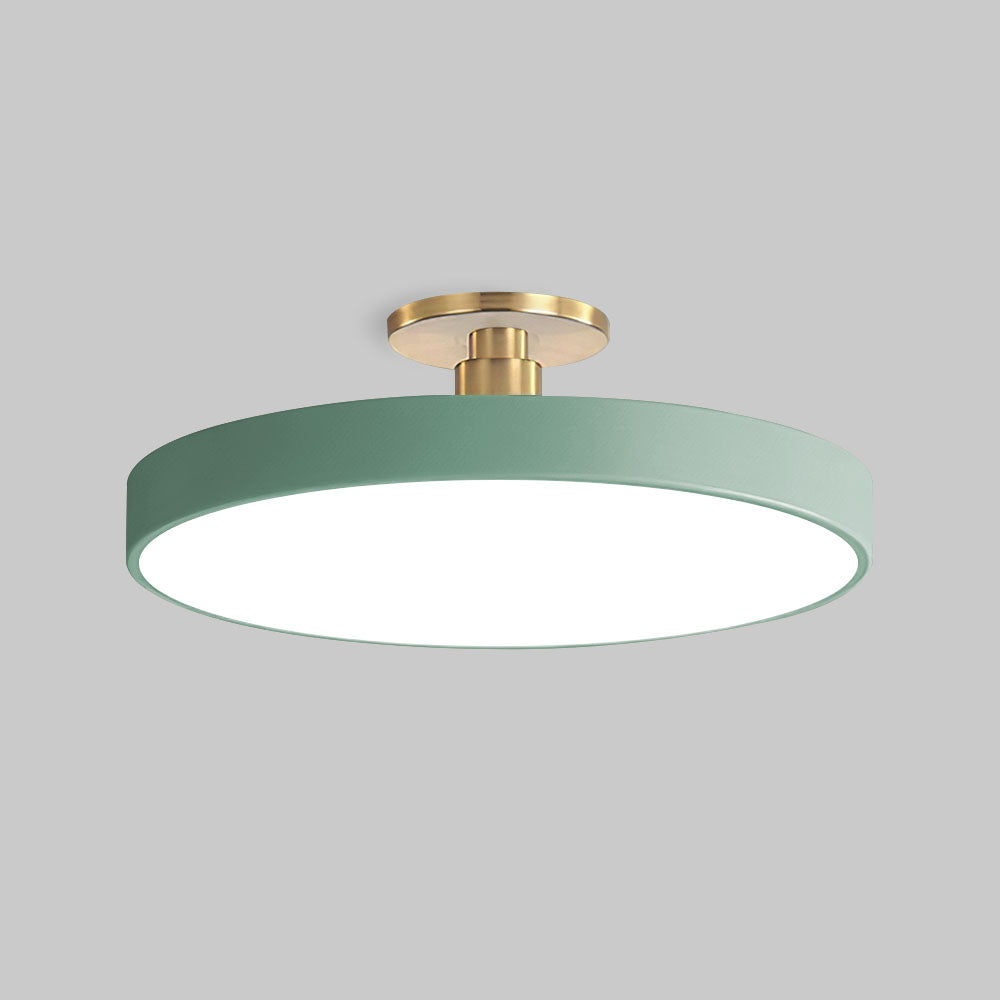 Round Flush Mount Ceiling Light