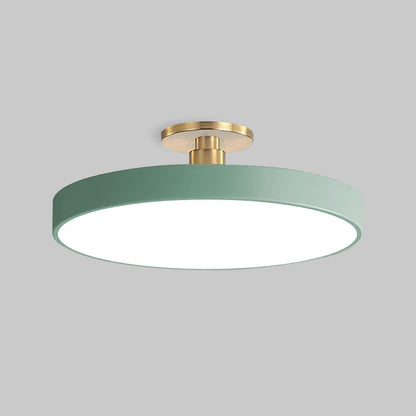 Round Flush Mount Ceiling Light