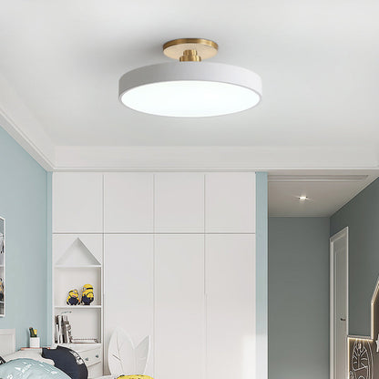 Round Flush Mount Ceiling Light