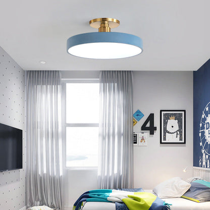 Round Flush Mount Ceiling Light