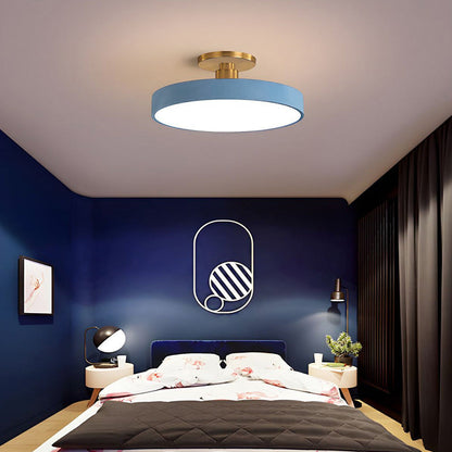 Round Flush Mount Ceiling Light