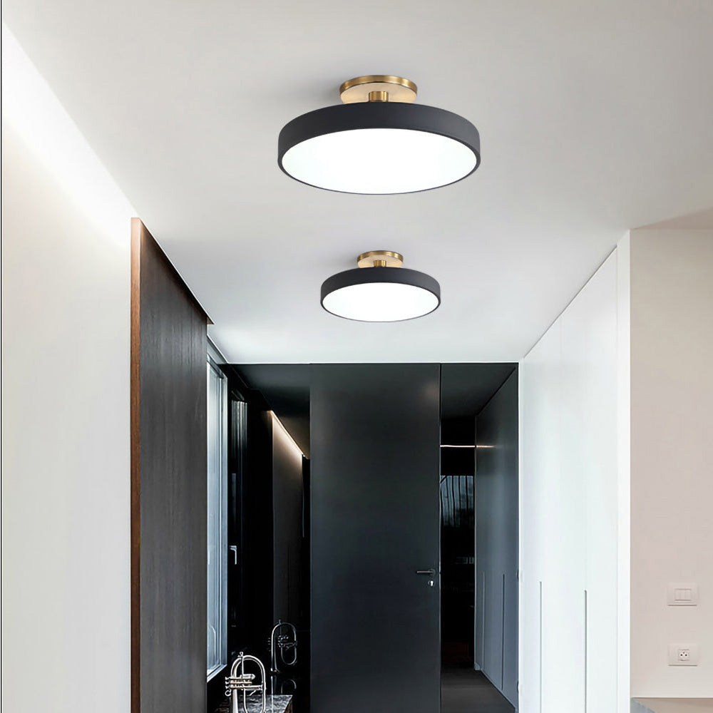 Round Flush Mount Ceiling Light