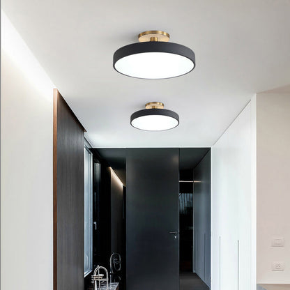 Round Flush Mount Ceiling Light