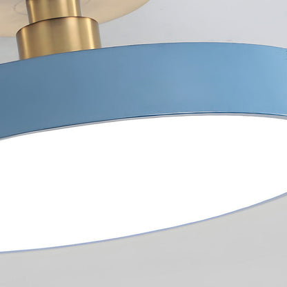 Round Flush Mount Ceiling Light
