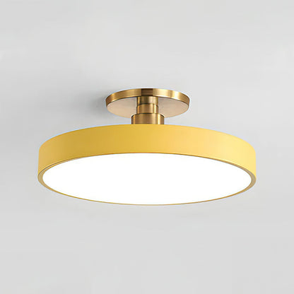 Round Flush Mount Ceiling Light