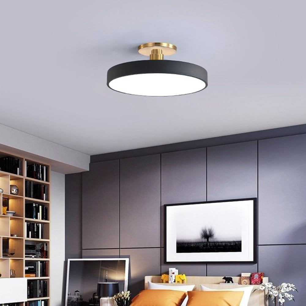 Round Flush Mount Ceiling Light