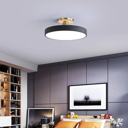 Round Flush Mount Ceiling Light