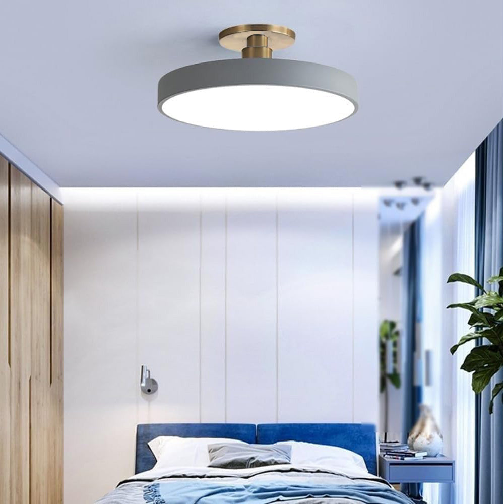 Round Flush Mount Ceiling Light