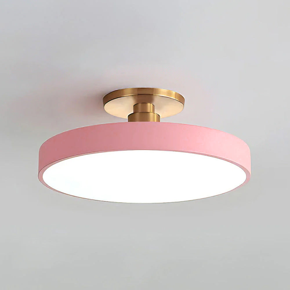 Round Flush Mount Ceiling Light