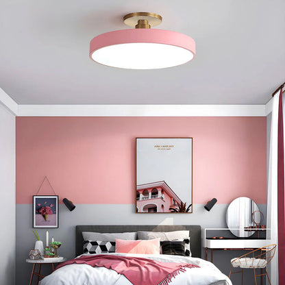 Round Flush Mount Ceiling Light