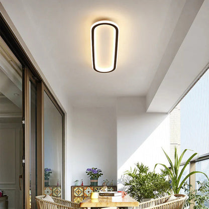 Rounded Rectangle Ceiling Light | LED