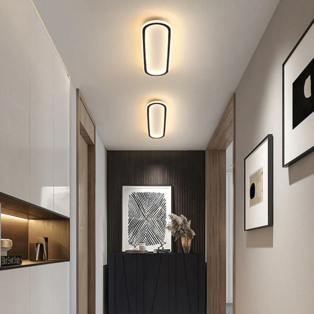 Rounded Rectangle Ceiling Light | LED