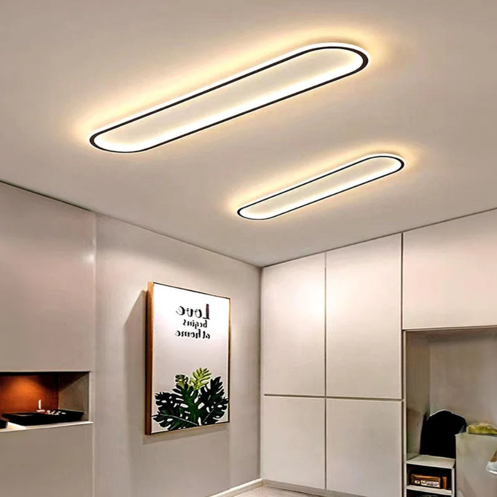 Rounded Rectangle Ceiling Light | LED