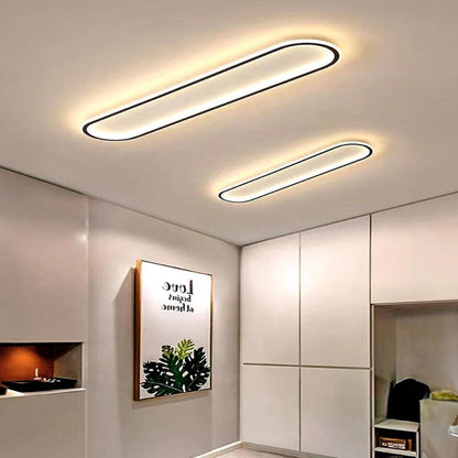 Rounded Rectangle Ceiling Light | LED