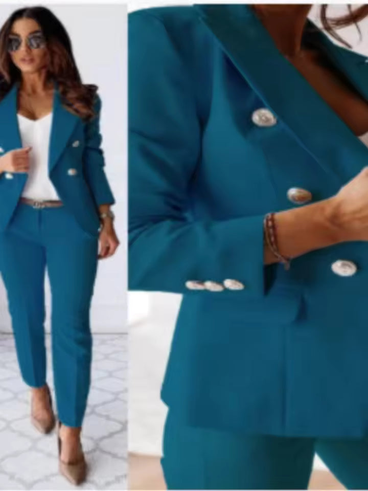 Double Notched Lapel Tapered Set