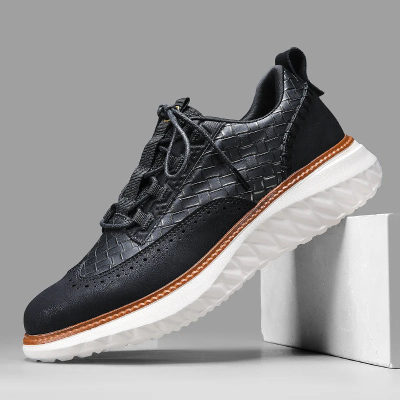 Stitched Platform Shoes