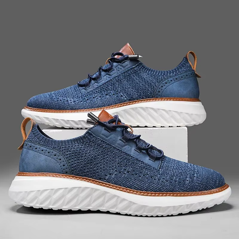 Paneled Platform Shoes