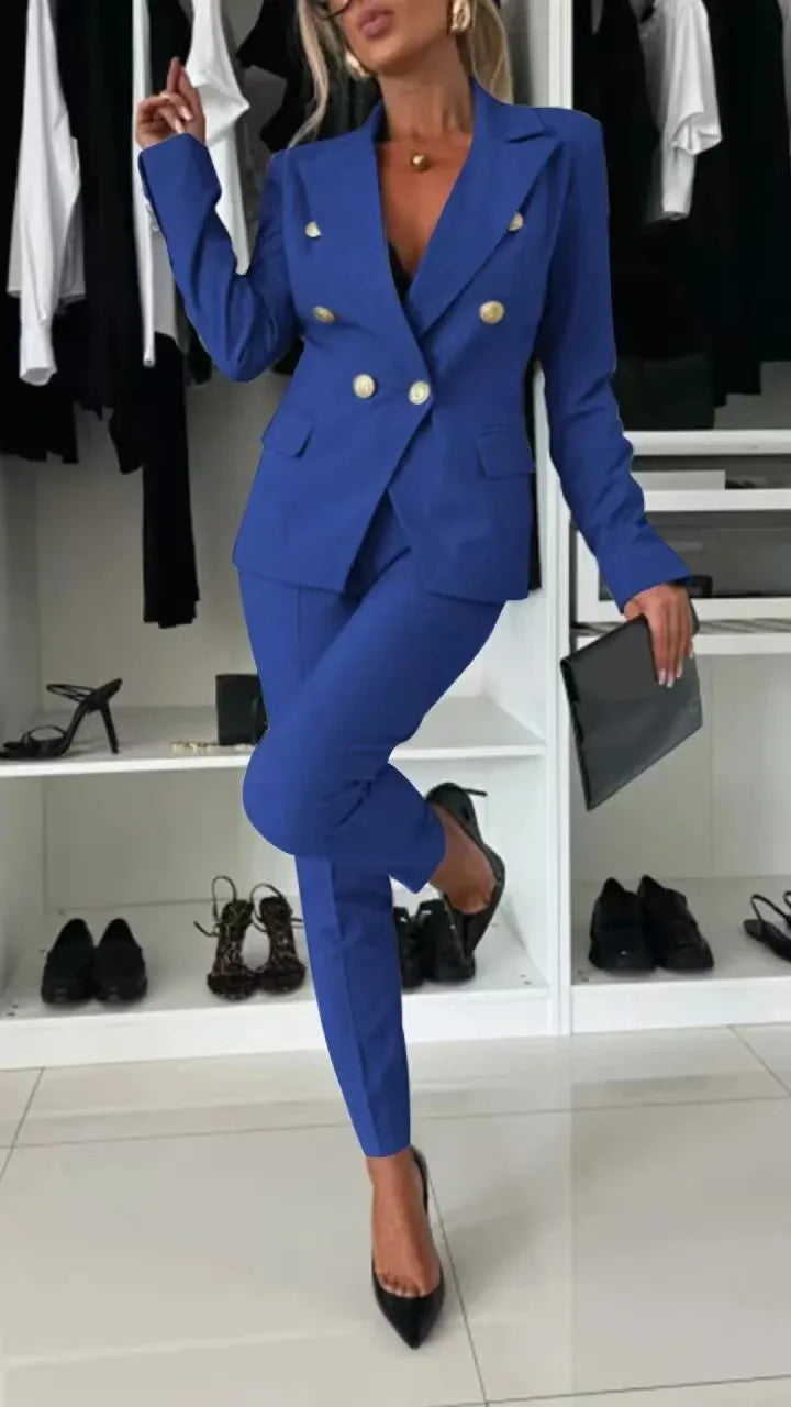 Double Notched Lapel Tapered Set