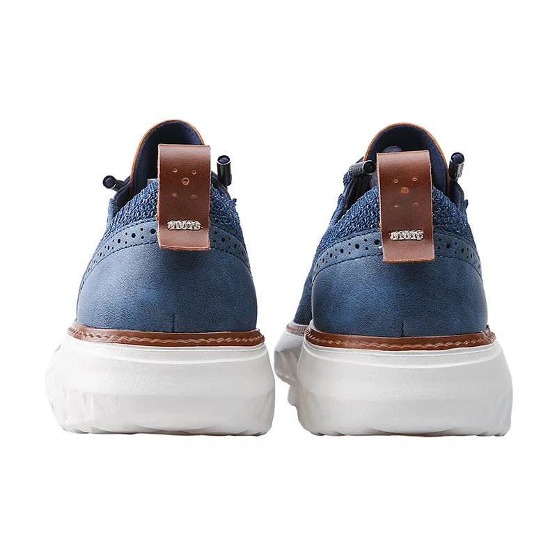 Paneled Platform Shoes