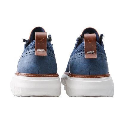 Paneled Platform Shoes