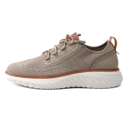 Paneled Platform Shoes