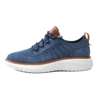 Paneled Platform Shoes
