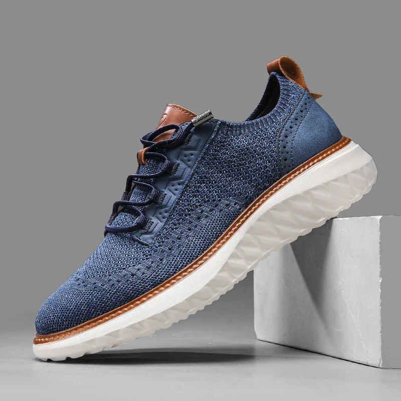 Paneled Platform Shoes