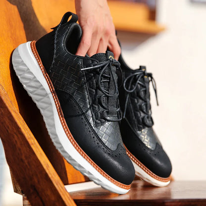 Stitched Platform Shoes