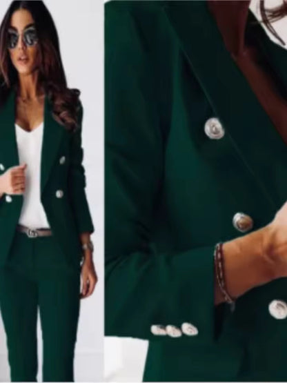 Double Notched Lapel Tapered Set