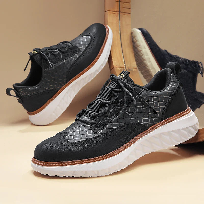 Stitched Platform Shoes