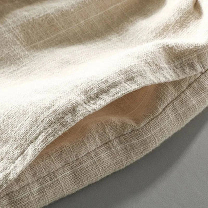 Striped Elasticized Drawstring Gathered Textured Loose Short