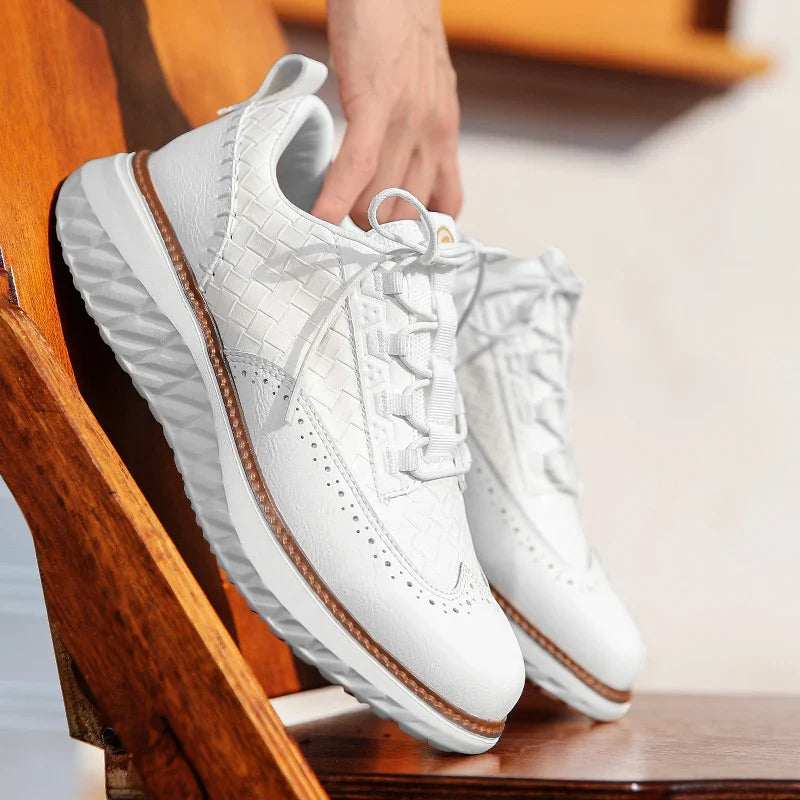Stitched Platform Shoes