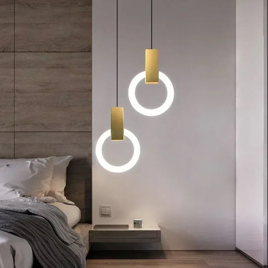 LED Ring Pendant Light