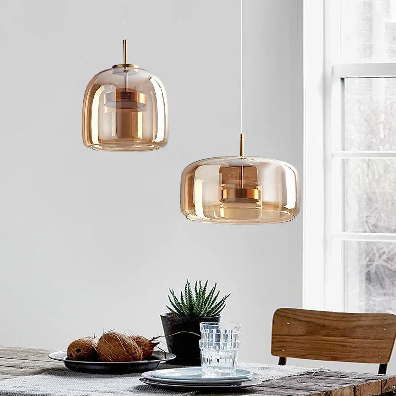Glass LED Pendant Lamp