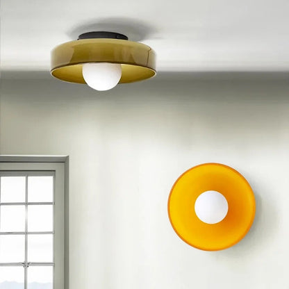 Glossy Dome Ceiling Light