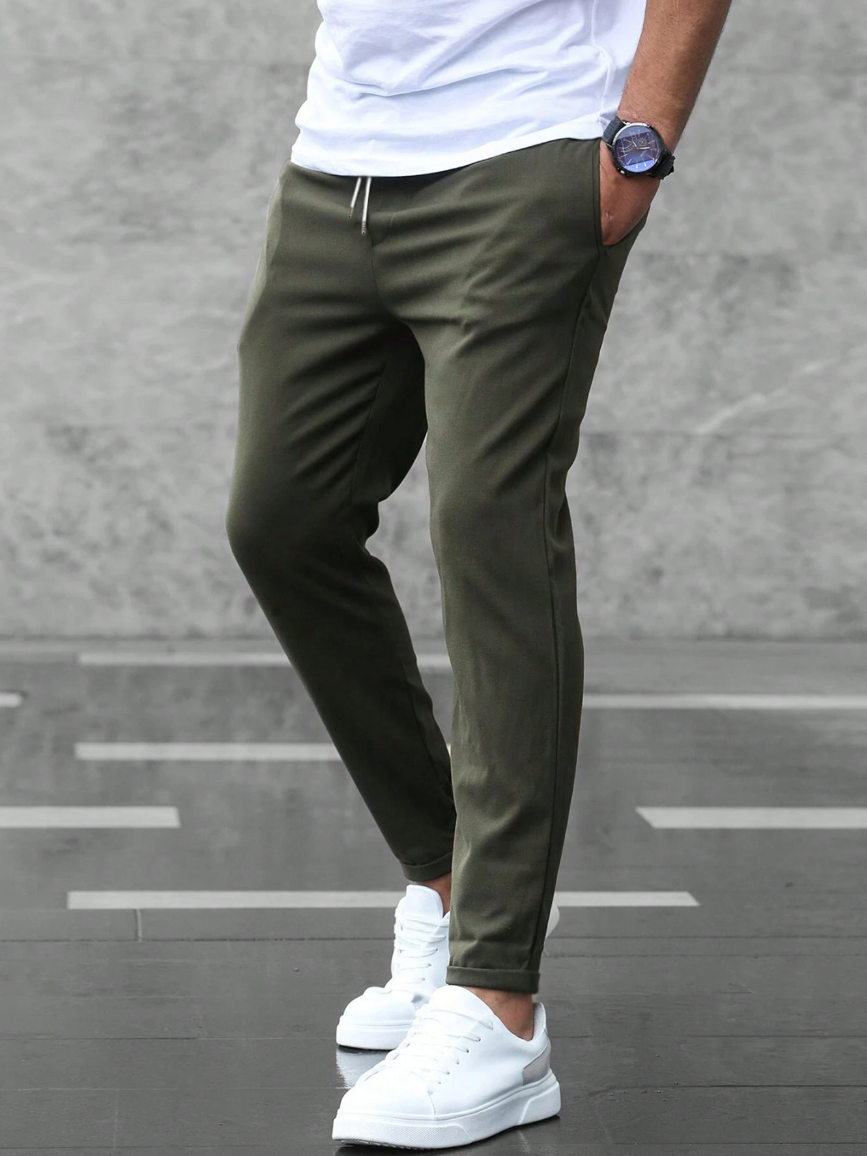 Relaxed Fitted Trousers for Men
