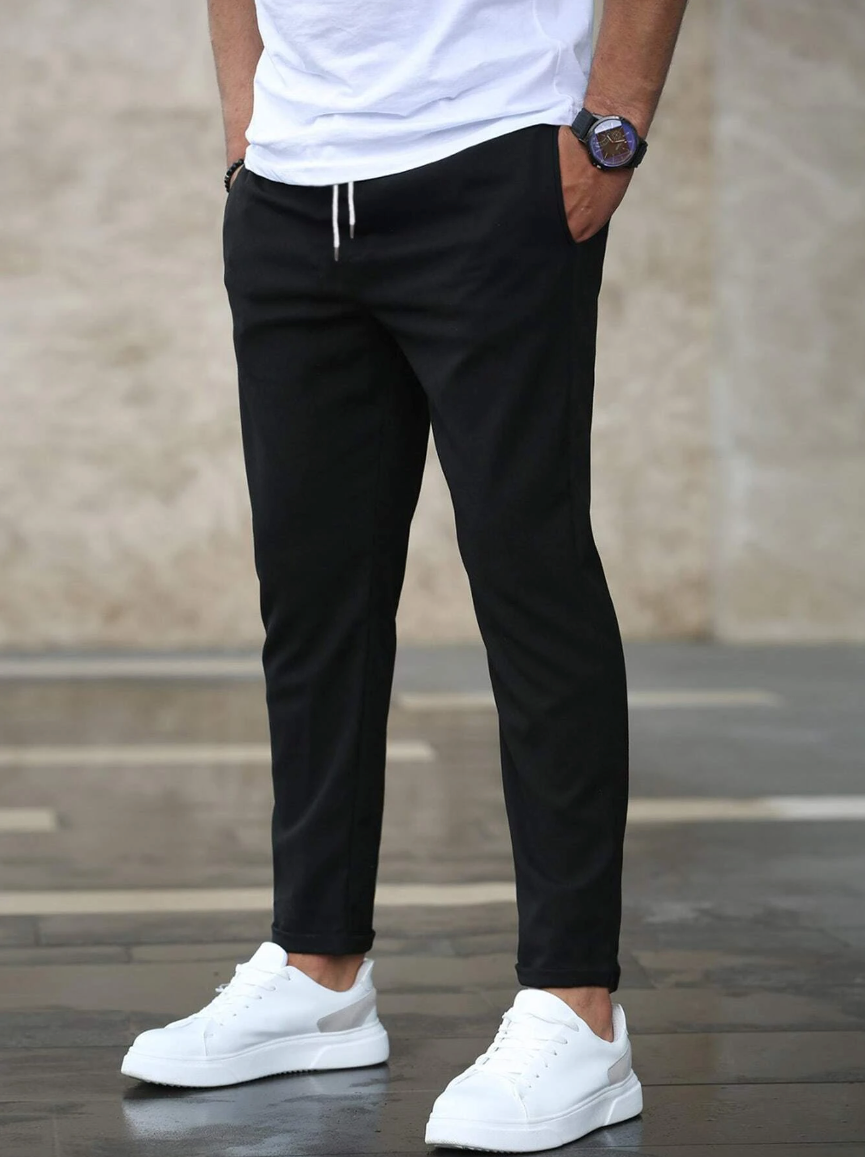 Relaxed Fitted Trousers for Men
