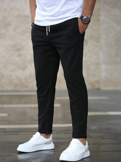 Relaxed Fitted Trousers for Men