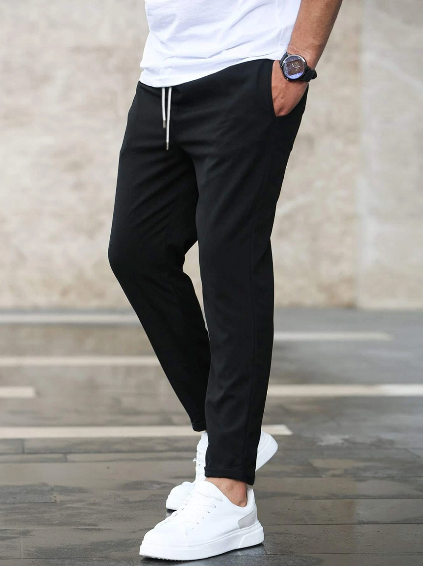 Relaxed Fitted Trousers for Men