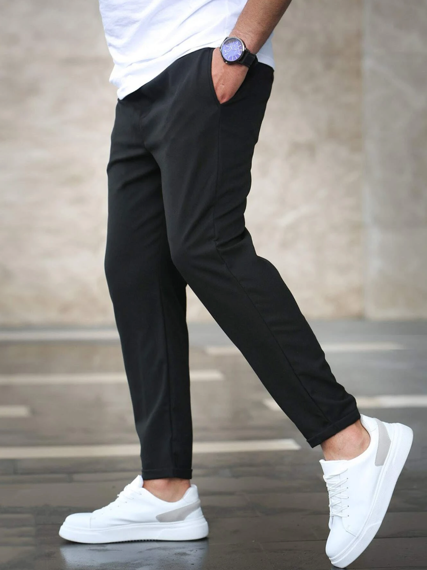 Relaxed Fitted Trousers for Men