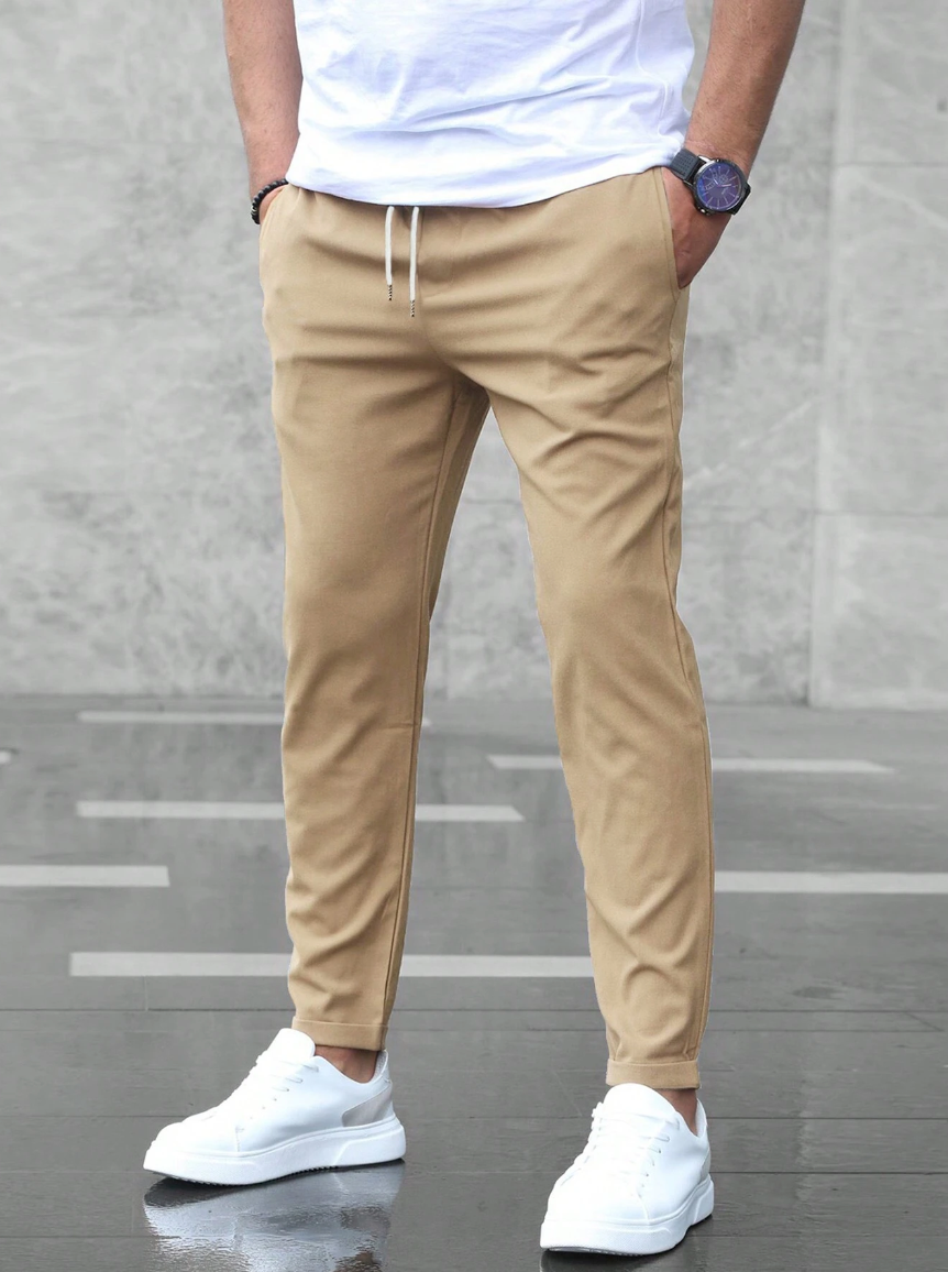Relaxed Fitted Trousers for Men