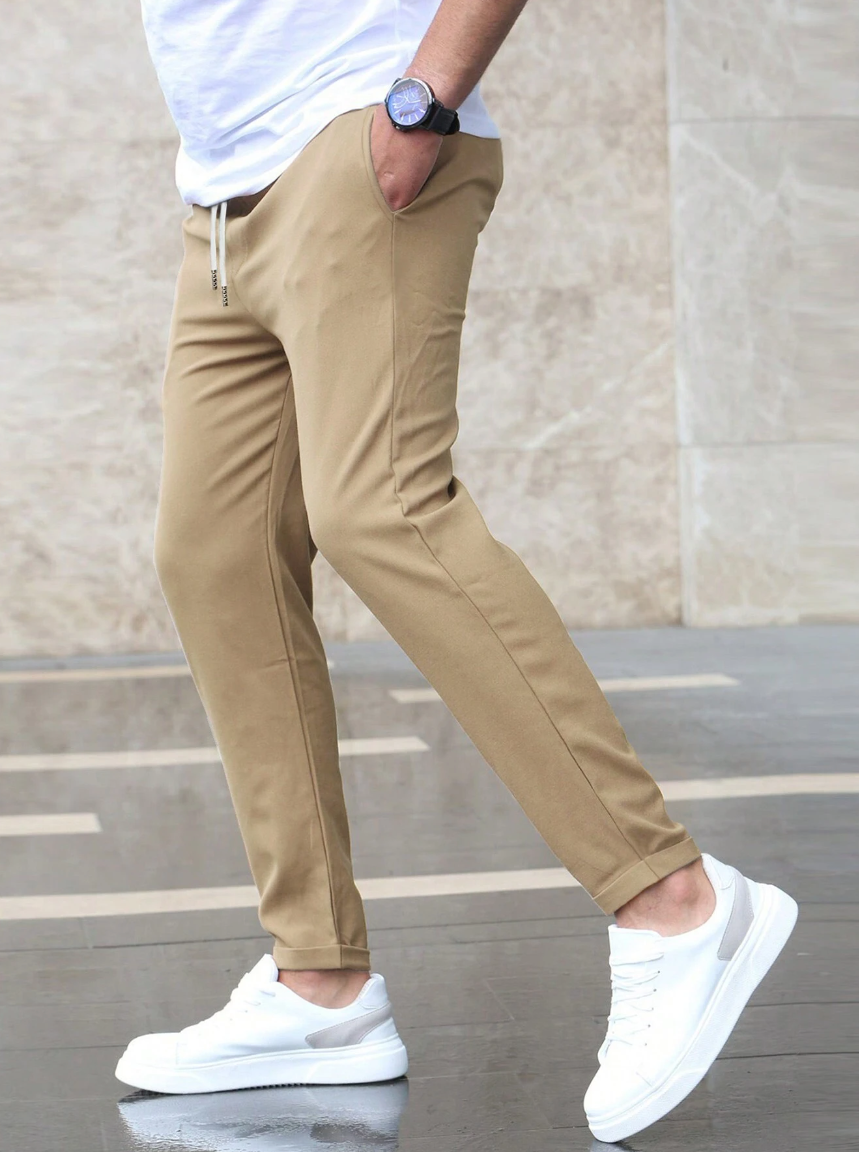 Relaxed Fitted Trousers for Men